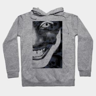 Scary man smile Hoodie